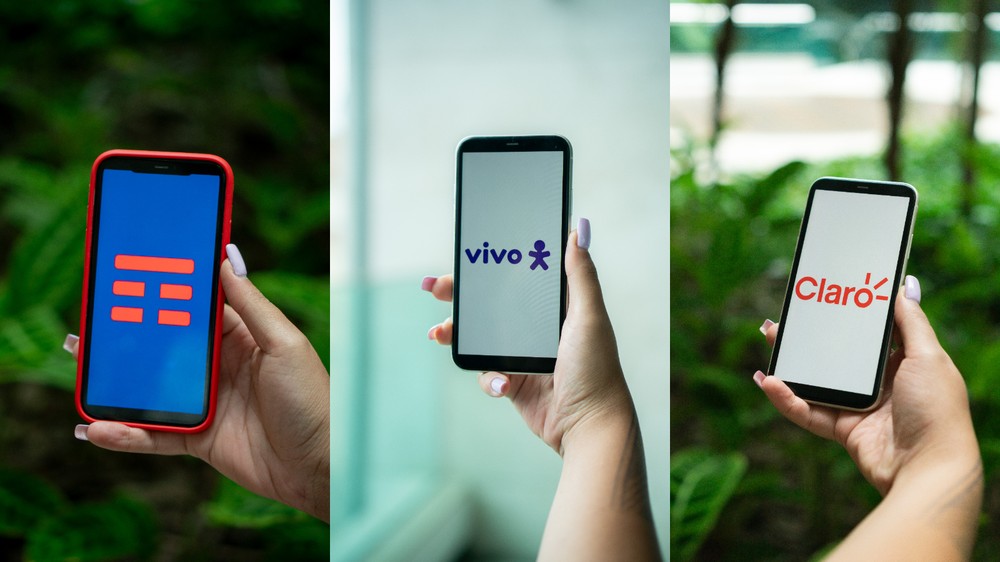 Tim, Vivo ou Claro: qual operadora escolher? — Foto: Laura Storino/TechTudo (Montagem/Taís Aparecida)