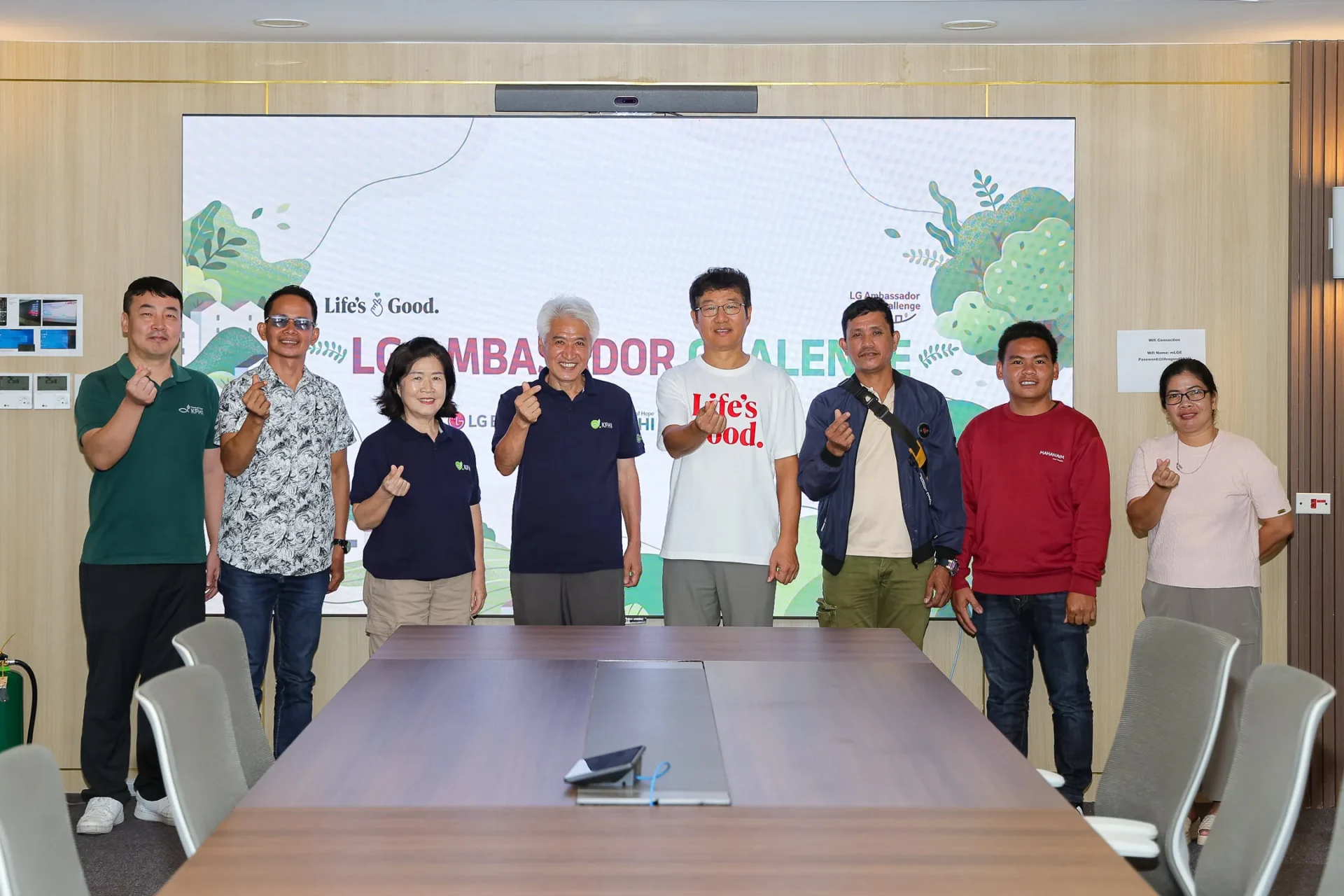 O Desafio LG Ambassador traz uma ambulância para o Barangay Pangil, em Laguna