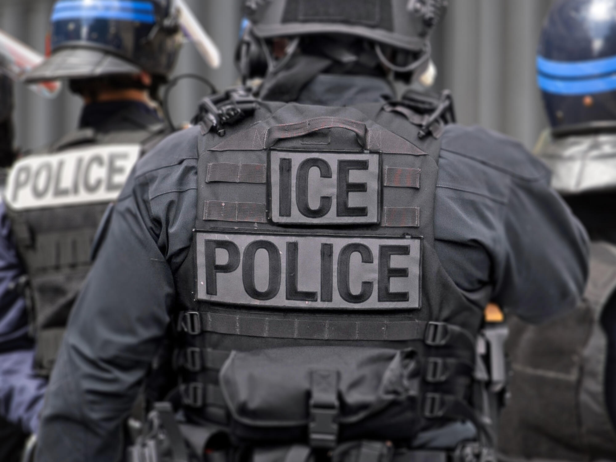 While ICE can’t directly access Flock’s system, it tends to get a lot of help from local law enforcement. Douglas Rissing/Getty Images