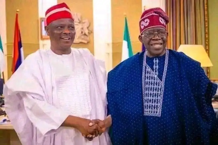 Former Kano State Governor, Rabiu Kwankwaso & President Bola Tinubu