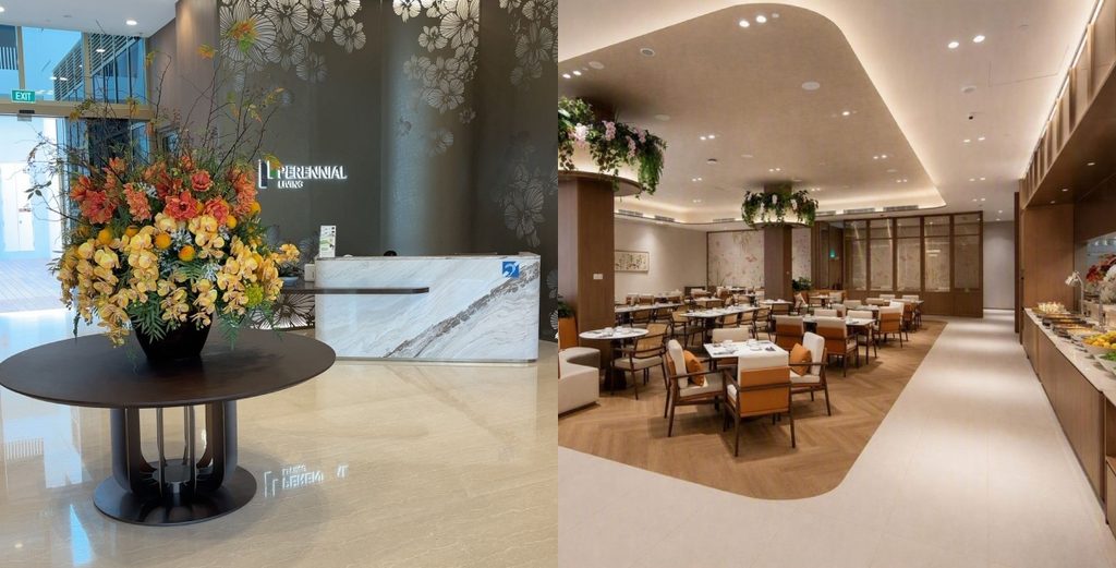 S$8K/mês já inclui piscina, sala de mahjong e concierge pessoal nesta residência para idosos em Singapura