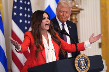 a man looking at a woman