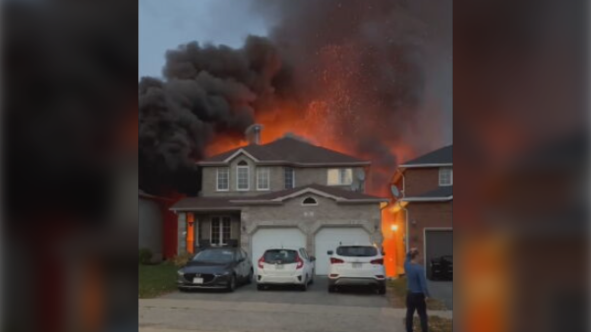 Fatal house fire in north-end Barrie