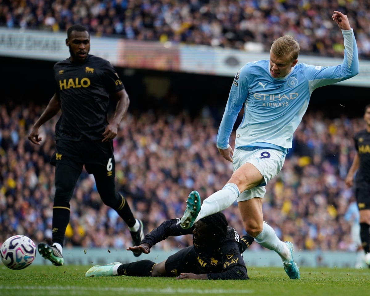 Haaland ajuda Maresca a alcançar recorde de início enquanto o Manchester City derrota o Ipswich