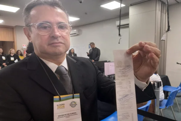 TRE-DF emite zerésima das urnas e prova que não há votos antes da eleição