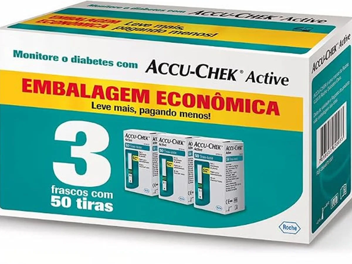 Anvisa proíbe tiras falsificadas da Accu-Chek Active vendidas na Amazon