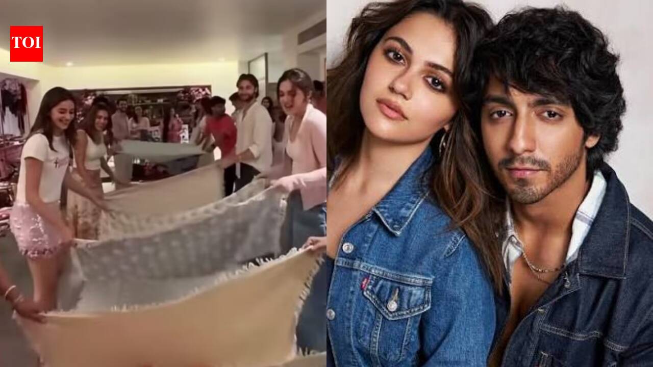 Aneet Padda participa do churrasco de bebê de Alanna Panday; se une a Ananya Panday em um jogo divertido; Fãs reagem: 'Tão fofos todos'