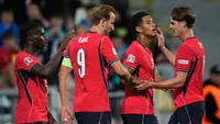 UEFA Nations League: Inggris Hajar Kroasia 7-0, Spanyol Rebut Puncak Grup 3