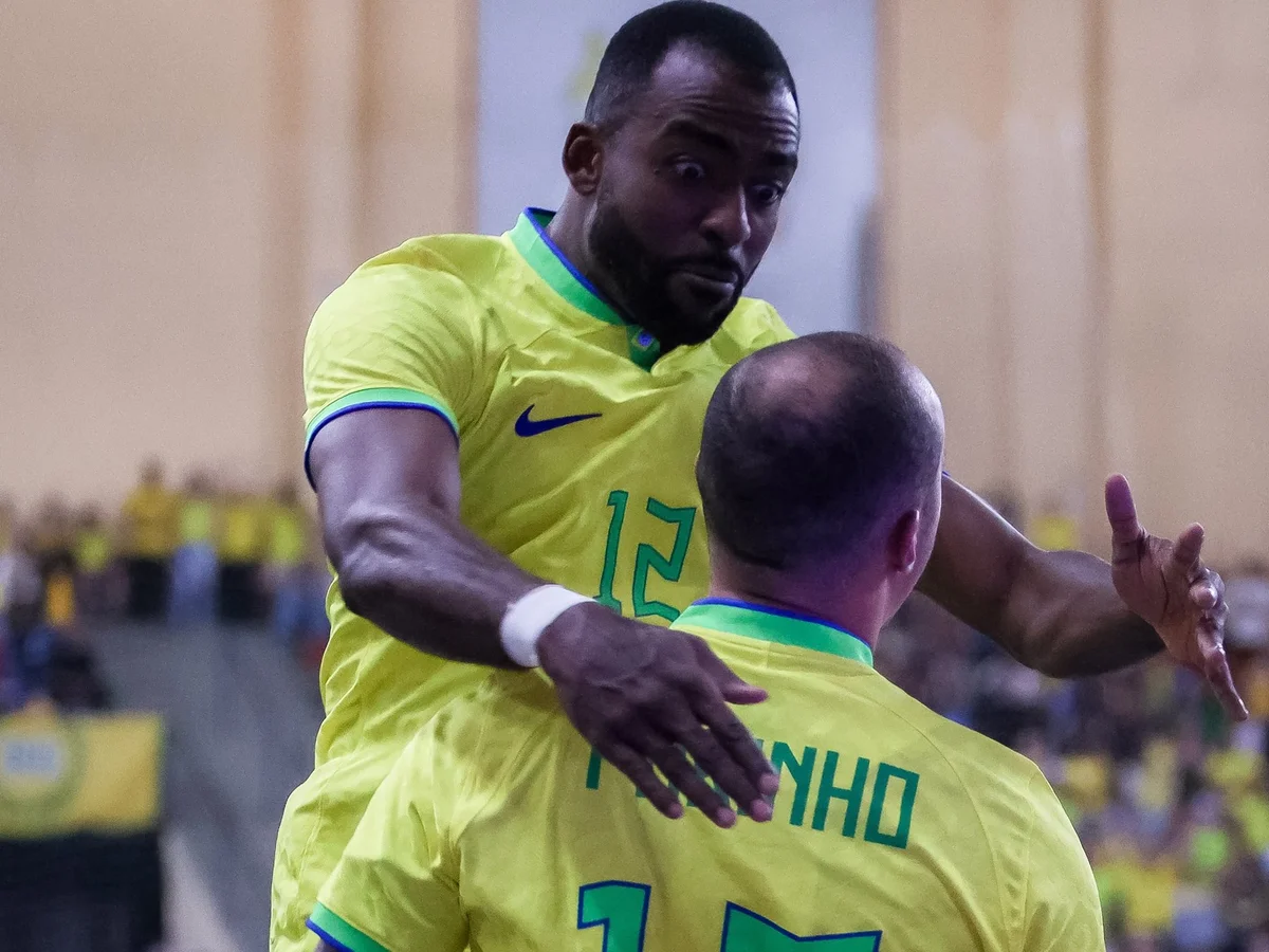Brasil é tricampeão da Liga das Nações de Futsal após golear o Afeganistão