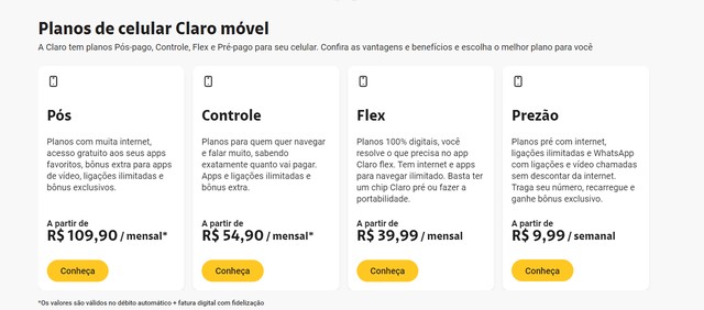 Qual a melhor operadora de celular? Veja planos, coberturas e preços